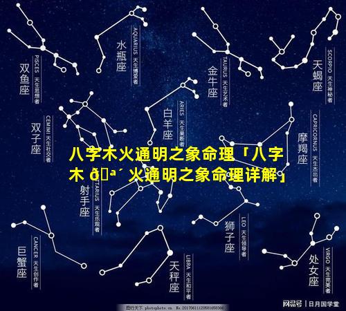 八字木火通明之象命理「八字木 🪴 火通明之象命理详解」